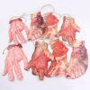 8Pcs Scary Halloween Body Parts Decoration Garland Door Room Bloody Party Banner Limbs - Arms and Feet Hanging with Blood