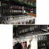 SUCHETA Hanging Wine Rack with Glass Holder and Shelf, Wine Lovers Bar Furniture& Wine Holder Vintage Style Ceiling Wine Racks/Metal Iron Adjusta