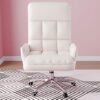 LZQDM Computer Chair Home Office Chair Nordic Leather Gamer Chair Backrest Lift Swivel Chair Sofa Live Seat Furniture Armchair