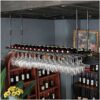 Stylish Simplicity Down Wine Rack Vintage Wrought Iron Wine Rack Bar Wine Rack Glass Wine Glass Holder Household Goblet Rack - Restaurant Kitchen