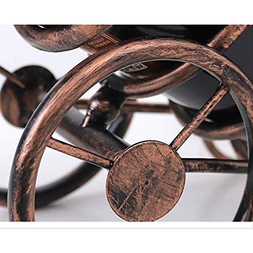 CZDYUF Wine Rack - Creative Metal Wine Rack Home Decoration Ornaments Wine Cabinet Wine Rack