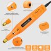 GOXAWEE Mini Corded Rotary Tool, 24V Multi-Purpose Power Electric Grinder Kit with 104 Rotary Tool Accessories for Engraving, Drilling, Sanding,