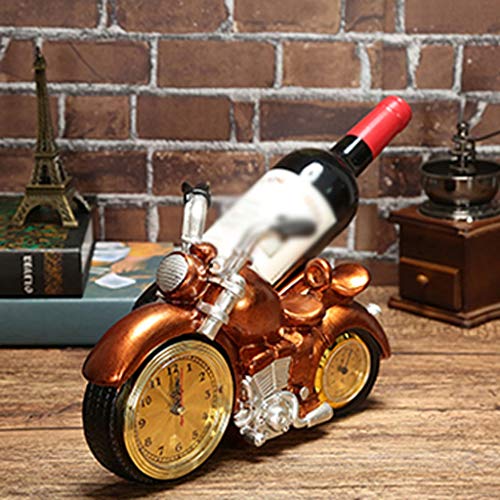 CZDYUF European Resin Crafts Wine Rack Wine Cabinet Decoration Ornaments Creative Rack desk decoration