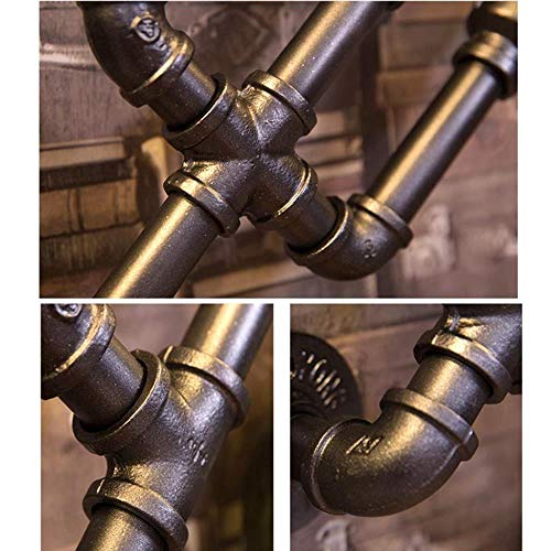 NEOCHY Wine Rack Modern Wall-Mounted Metal Wrought Iron Decoration Kitchen Restaurant Bar Wine Bottle Display Stand Can Store Bottles Display