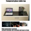 ZAKSEM Wall Table Folding Kitchen Wood Dining Tables Living Room Furniture Kitchen Multipurpose Computer Laptop Desk Space Saving White-120 40cm