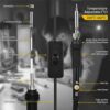 Soldering Iron Kit, 60W Adjustable Temperature 200-450°C Soldering-Iron Gun Kit,Welding Tools with ON/Off Switch,5 Soldering Tips,Desoldering Pum