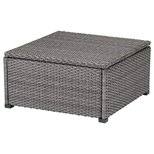 BestOnlineDeals01 SOLLERÖN Stool, outdoor, dark grey, 62x62 cm durable and easy to care for. Outdoor sofa sections. Outdoor dining furniture. Gar