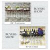 Wall-Mounted Wine Rack Iron Simple Style Multi-Functional Creative Living Room Home Display Storage Wine Rack -Restaurant Kitchen Bar Floating Wi