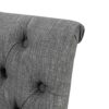 A&B Home Dining Chair, Rubberwood, Dim Gray