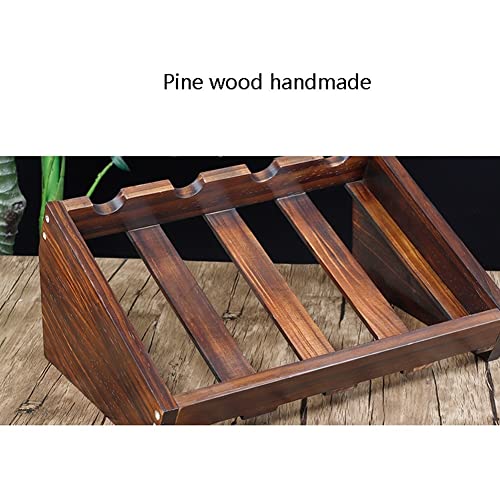 Yalych Home Kitchen Wine Racks Handmade Wine Rack, Solid Wood Wine Display Rack, Wine Cabinet, Home Wine Racks Decoration for Living Room Entranc