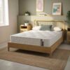 Summerby Sleep Egyptian Cotton and Eco-Comfort Spring Hybrid Mattress | Single: 90 x 190cm, White