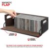 Richards Homewares Chocolate Stacking CD Tray