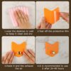FANTESI 4PCS Self Adhesive Hooks Heavy Duty Hanger Sticky Wall Hooks, Adhesive Door Hooks, Coat Hooks, Anti-Rust Waterproof Sticky Hooks, Towel H