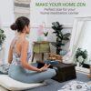 ENSO SENSORY Uji Meditation Table - Premium Japanese Altar Table & Shrine Stand - Small Coffee & Tea Table for Sitting on The Floor - Folding Tat