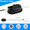 2 Pcs Recliner Release Pull Handle Universal Sofa Chair Recliner Replacement Handle Parts Metal Couch Style Pull Chair Release Handle with Cables