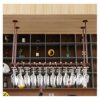 EYLINK Ceiling Decorative Wine Rack Retro Ceiling Rack Upside Down Hanger Suitable for Living Room Dining Room Bar Counter Rack Flower Pot Displa