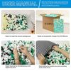 Welacer 2.2KG Shredded Memory Foam Refill for Bean Bag Filling, Premium Soft and Great for Filler, Multi Color and Shape Stuffing