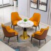 dining chair Kitchen Dining Room Furniture Chairs Dining Chairs Set Of 2 Living Room Armchairs,Modern Leather High Back Padded Soft Dining Chairs