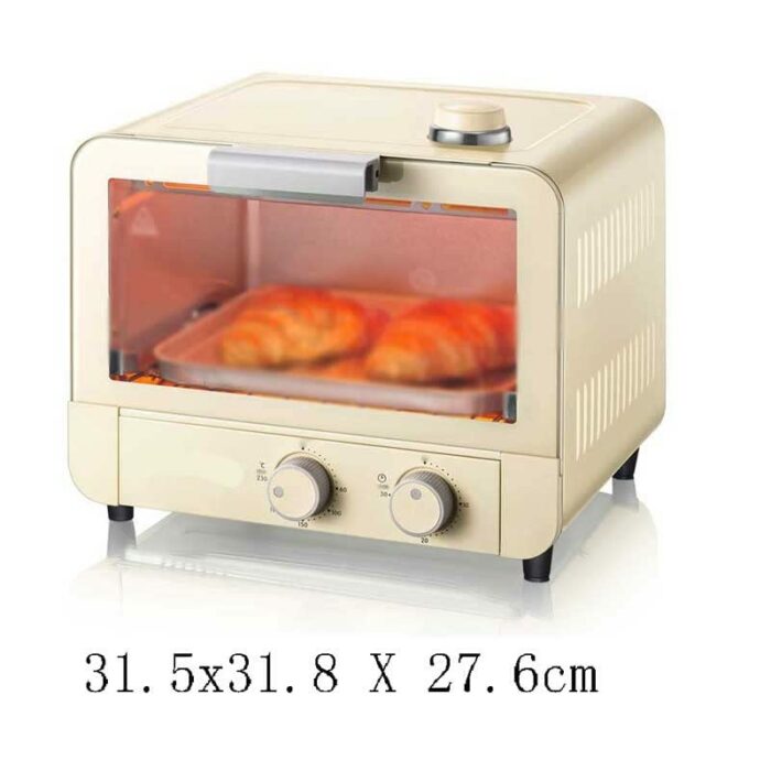 CZDYUF Home Electric Oven Mini Baking Oven Adjustable Steam Tender Baking Pizza Oven Kitchen Conveyor Pizza Ovens Kebababab