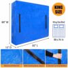 Antimbee Mattress Bag for Moving & Storage of King Size, Heavy Duty Mattress Cover for Moving with 12 Handles and Dual Zippers Closure, Thick Reu