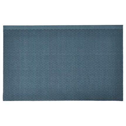 Ikea KLAMPENBORG door mat, indoor, 50x80 cm, blue