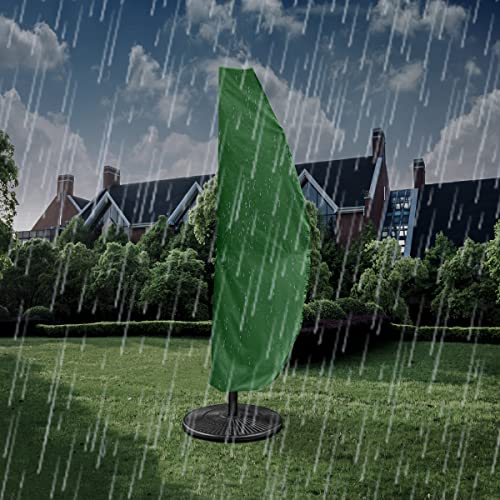 FLATRO Parasol Covers Cantilever Banana Umbrella Parasol Cover - Waterproof, Windproof with Drawstring, Full Zip and Storage Bag - 420d Oxford wi