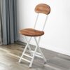 WALNUT Collapsible Dining Room Chairs Home Furniture Chairs For Kitchen Modern Simplicity Nordic Kitchen Stool Student Portable Stool (Color : G)