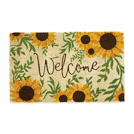 DII Mat, Coir, Sunflower Welcome, 18x30