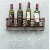 Stylish Simplicity Ornaments Wine Bottle Rack Modern Minimalist Stylish Simplicity Glass Wine Glass Goblet Rack Bracket Kitchen Cutlery Glass Bot