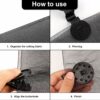 50pcs Shade Cloth Clips, 2023 Plastic Round Shade Cloth Clips Heavy Duty Shade Netting Clips Shade Cloth Lock Clips Sun Shade Fabric Accessory fo