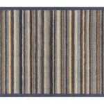 Turtle Mat, Small 40x60cm Chestnut Stripe Highly absorbent Indoor barrier mat with Multi-Grip backing