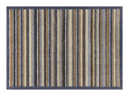 Turtle Mat, Small 40x60cm Chestnut Stripe Highly absorbent Indoor barrier mat with Multi-Grip backing