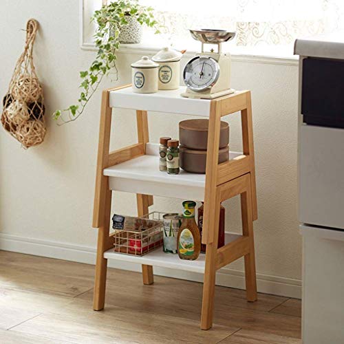 LUKEO Wooden bench-Solid Wood Stool Home Adult Small Bench Living Room Change Shoes Stool Nordic Creative Square Stool Makeup Stool