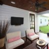 Outdoor TV Cover 70 to 75 inches, Bottom Seal, Waterproof and Weatherproof, Fits Up to 68W x 42H inches