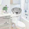 Toilet Flush Button Single Toilet Cistern Flush Parts Toilet Flush Buttons Replacement for Household Toilet Tank Parts Replacement