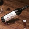 YTCYKJ Wine Bottle Holder,Simple Design Wine Rack,Countertop Wine Rack,Metal Wine Holder for Wine Storage,Tabletop Wine Rack,Perfect Wine Holder