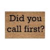 XNBZW Did You Call First Doormat | New Home Gift | Housewarming Gift | Wedding Gift | Welcome Door Mat | Custom Doormat | Personalized Gift Room