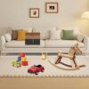 10 Packtoy Blockers for Furniture,Acrylic Blocker Clear Pet Baffle Board with No Trace Glue,Adjustable Blocker for Sofa for Gaps in Cabinets,Ward