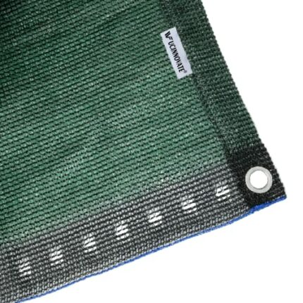 VVFLED 70% Green Shade Cloth 2 x 4 m Sunblock Mesh Fabric Garden Sunshade Cloth, Durable UV Resistant Plant Cover, Green Shade Net with Grommets