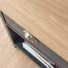 GFW Lamp Table, Engineered Wood, Slate Blue, 45 x 45 x 50 cm