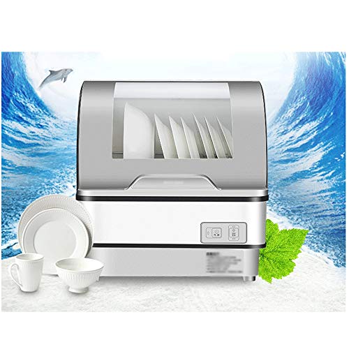KKYKP Kitchen Small Portable Dishwashers Mini Tabletop Automatic Dishwasher and Dryer