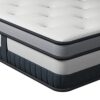 Vesgantti 4FT Small Double Mattress, 11 Inch Pocket Sprung Mattress Small Double with Breathable Foam and Individually Pocket Spring - Medium, Lu