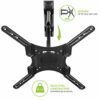 Kanto M300 Full Motion TV Wall Mount for 26-55" TVs | Articulating Arm with 19" of Extension | Up to 135° Swivel | Easy Tilt Design | 5" Offset |