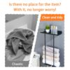 Wall Towel Rack for Rolled Towels, Wall Mounted Stainless Steel Bathroom Organizer, Bath Towel Holder Wall Towel Rack for Rolled Towels, for Mode