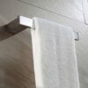 HIGOH Towel Racks,Towel Holder Towel Rail for Bathroom, Bathroom Towel Bar Towel Holder, Stainless Steel Hand Towel Holder, Wall Mounted Towel Ha