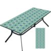 Tablecloth for Folding Table, boho Picnic Table Cover, Waterproof Fitted Table Covers for 6 Foot Tables, Elastic Rim Plastic Table Cover for Picn