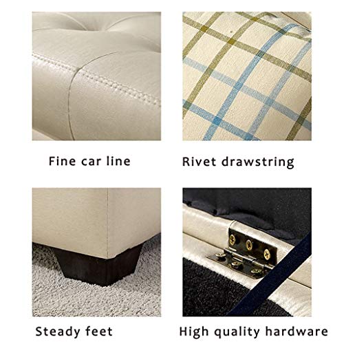Cloth Bed End Stool Clothing Store Storage Small Sofa Bench Bench Household Solid Wood Storage Shoe Cabinet (Color : Brown, Size : 120x45x40cm) (