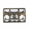 Balacoo Pirate Treasure Box Plastic Clear Treasure Box Mini Treasure Chest Candy Chest Box for Collectibles Coin Kids Party Supplies