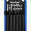 Blue Spot Tools 22443 BlueSpot 6 PCE Parallel Pin Punch, Black, Set of 6 Pieces