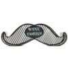 Home-X Mustache Shaped Wine Cork Holder